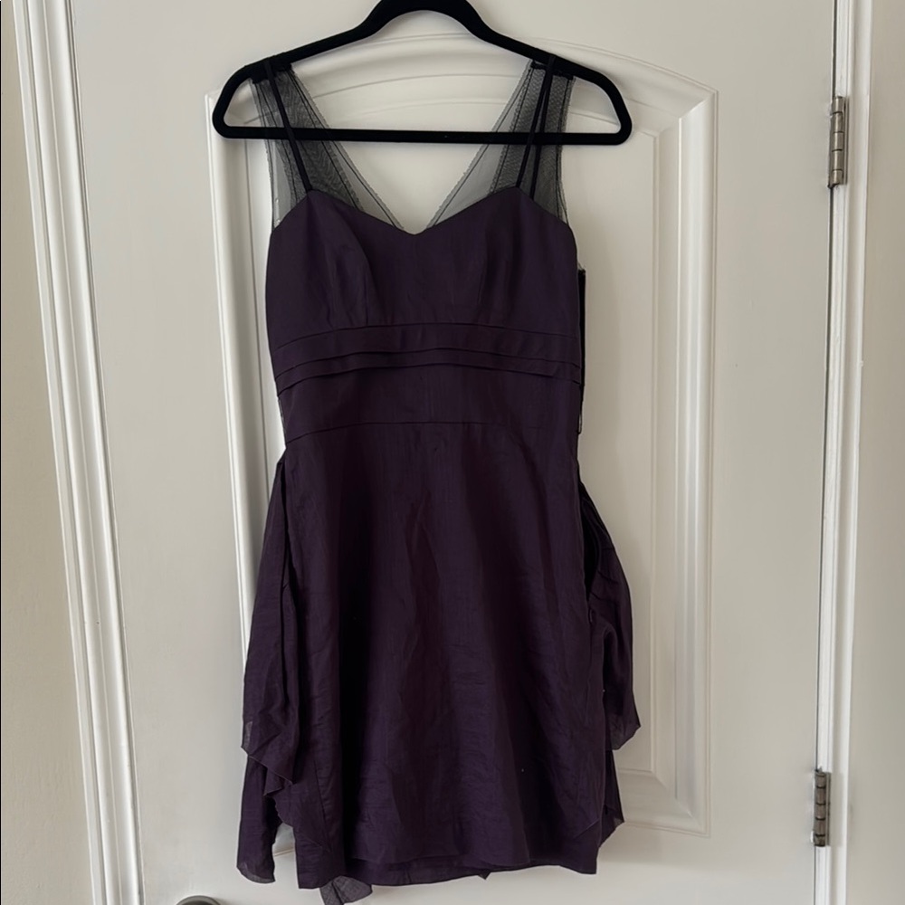Elegant Purple Dress